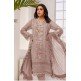 Beige Pakistani Salwar Kameez Readymade Suit