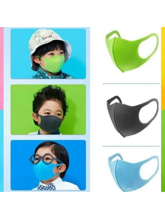 Kids Washable Colorful Face Masks