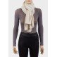 Beige Multi Way Knit Shawl Wrap