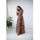 GORGEOUS MAROON HEAVY EMBROIDERED FLOOR LENGTH READY MADE GOWN