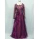 Cherlone Purple Long Sleeve Wedding/Evening Ballgown Formal Bridesmaid Dress