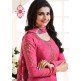 KS-4928 PINK KASEESH SILKINA FRENCH CREPE PARTY WEAR SUIT