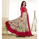 Red Formal Anarkali Suit Indian Bollywood Dress