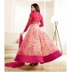 Pink Indian Anarkali Frock Designer Party Suit