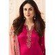 Pink Bollywood Salwar Suit Satin Georgette Kareena Kapoor Dress