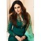 Green Indian Salwar Suit Satin Party Wear Dress