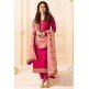 Pink Bollywood Salwar Suit Satin Georgette Kareena Kapoor Dress