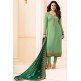 Green Indian Designer Churirdar Suit Formal Dress