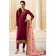 Red Designer Wedding Party Wear Indian Fancy Suit