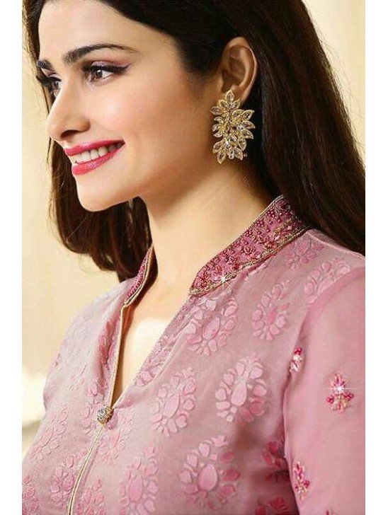 Pink Cultural Salwar Kameez Indian Casual Suit