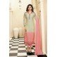 Beige & Pink Two Tone Pakistani Salwar Suit Ethnic Wedding Dress