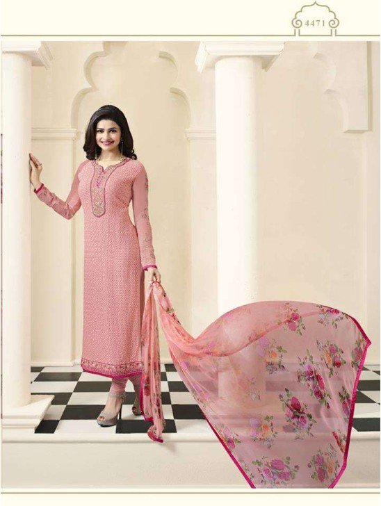 Pink Indian Salwar Kameez Designer Party Dress
