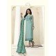 Turquoise Pakistani Salwar Suit Casual Dress