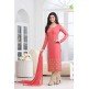 Peachy Pink Designer Dress Pakistani Embroidered Salwar Suit