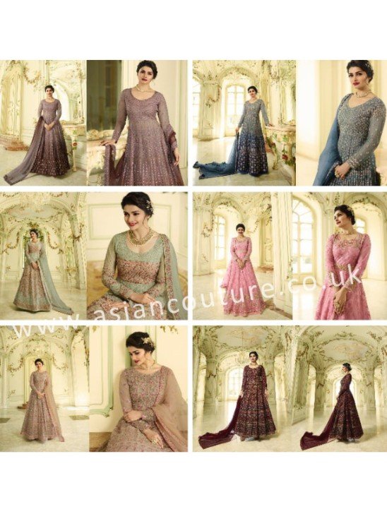 INDIAN WEDDING ANARKALI GOWNS