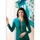 TEAL KASEESH SILKINA ROYAL CREPE 9 PARTY WEAR SUIT