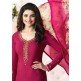 RED KASEESH SILKINA ROYAL CREPE 9 PARTY WEAR SUIT