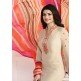 Beige Two Tone Salwar Kameez Indian Churidar Suit