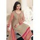 Beige Indian Party Wear Dress Ethnic Salwar Suit