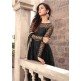 Black Party Gown Designer Punjabi Evening Dress