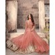 Pakistani Gown Peach Designer Anarkali Dress