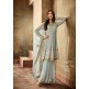 Chalked Serenity Blue Indian Palazzo Style Party Wear Suit