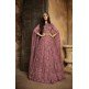 Burgundy Pink Ready To Wear Ethnic Gown