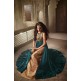 Green & Gold Anarkali Suit Pakistani Designer Wedding Outfit