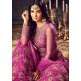 MZ4702 HOT PINK MAISHA AZARA BRIDAL WEDDING WEAR LEHENGA