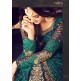 MZ4705 NAVY BLUE/GREEN MAISHA AZARA BRIDAL WEDDING WEAR DRESS