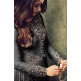 Black Indian Ethnic Suit Designer Evening Dress