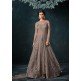 GREY INDIAN PARTY AND EVENING GOWN