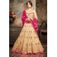 Gold Indian Bridal Gown Designer Wedding Anarkali Dress