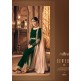 GREEN INDIAN DESIGNER FALKEN VELVET INDIAN SALWAR SUIT  ( 2-3 weeks delivery )