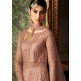 Rose Pink Indian Wedding Party Bridesmaid Designer Gown