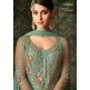 Green Indian Wedding Party Bridesmaid Designer Gown (3 weeks delivery)