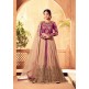 Purple Party Wear Lehenga Indian Designer Embroidered Dress