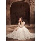 White Fairy Embellished Wedding Gown ( Large size)