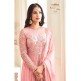 Pink Stylish Gown Indian Anarkali Suit