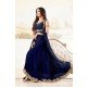 NAVY BLUE WEDDING WEAR INDIAN ANARKALI DRESS