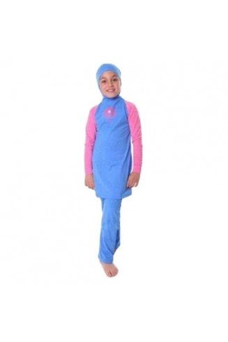 ACK-02 Girls Islamic Muslim Full Cover Costume Modest Swimwear Beach Swimming