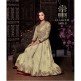 Gold Mohini Evening Wear Anarkali Gown
