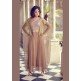 Light brown mohini glamour stylish party wear suit