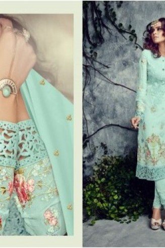Maria b Style Mint Dress Pakistani Salwar Suit