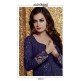 NAVY BLUE INDIAN DESIGNER SALWAR KAMEEZ