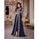 Sailor Blue Designer Bollywood Indian Anarkali Suit