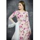 Pink & White Floral Printed Readymade Sharara Suit