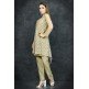 Gold Jacket Style Desi Readymade Suit