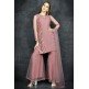 Rose Pink Designer Eid Readymade Gharara Dress