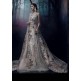 GREY PAKISTANI HEAVY EMBROIDERED WEDDING WEAR DRESS